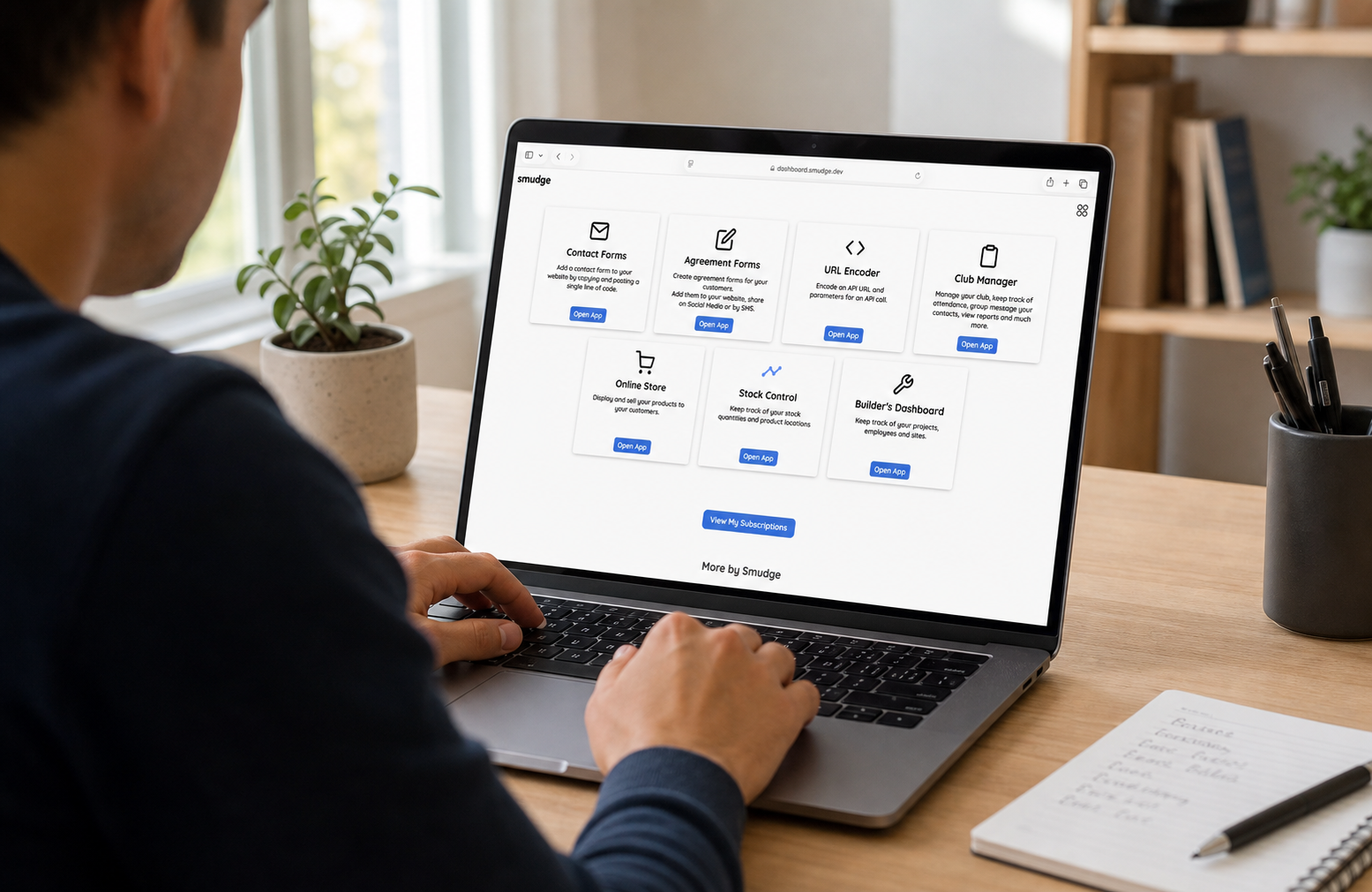 Smudge Dashboard
